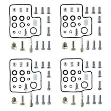4 Pack Carburetor Rebuild Kits for V45 VF750C 1982-1983 and V45 VF750S 1982-1983 Motocycle