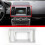 Car Center Console Dashboard Panel Navigation Screen Frame Cover Trim for 2 2013-2015 2