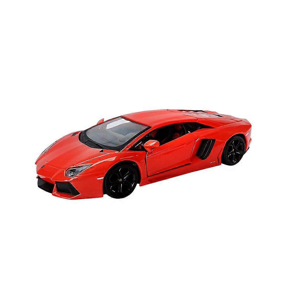 (As show, One size) Radio-controlled Miniature Vehicle - Lamborghini Aventador R/C - Scale 1/24 - Random color