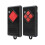 MAHS40-01 40.685mhz Garage Door Remote Control 40.685MHz Fixed Code Gate Keyfob Transmitter 4
