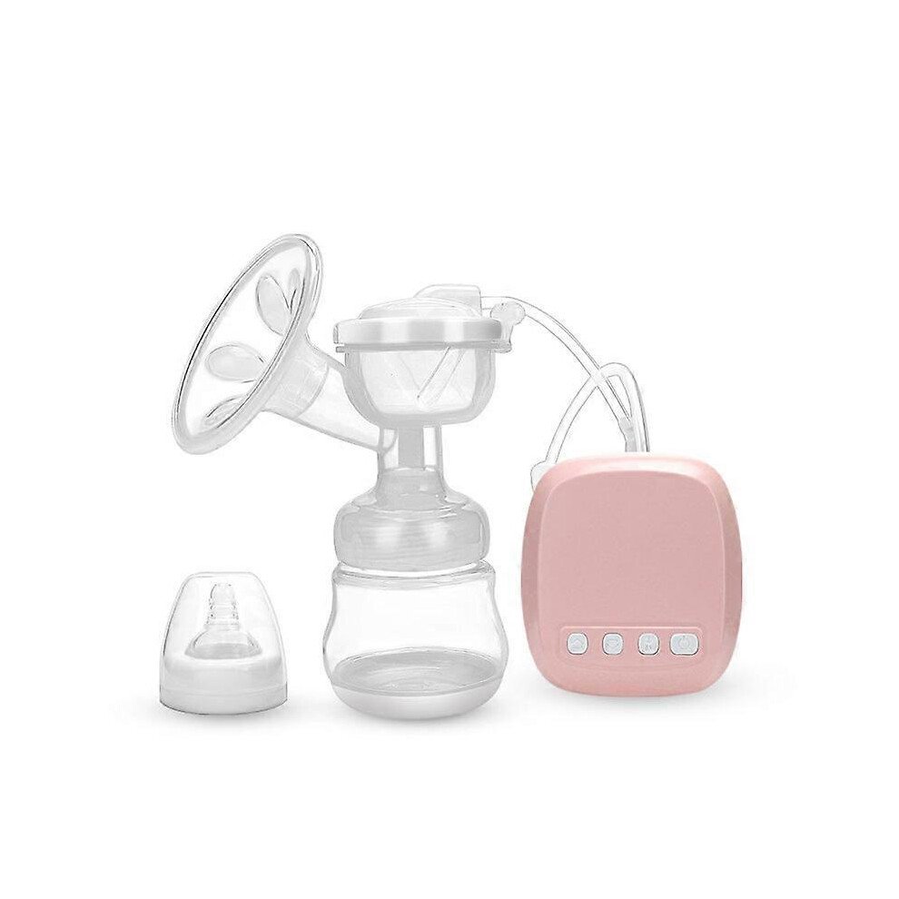 (As show, One size) Pink Breast Pump for Baby, Suction - 9 Speed Breast Pump Levels, Adjustable Modes and Levels, Massage Mode, USB Rechargeable, Non-