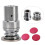 Fabric Covered Button Tools Dies Mold Round Bread Shape Press Tool for Hand Press Machine (24L) 3