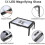 Reading Magnifiers Magnifier with Light 3x Magnification Reading Magnifiers 4