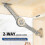 2pcs Heavy Duty Lid Support Hinges Soft Close Folding Lid Stay Hinge Keep Lid Hinge Open For-- 3