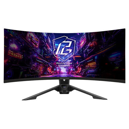 Asrock Monitor de PC Gaming curvo Quad HD 180Hz ASRock Phantom PG34QRT3A
