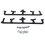 19005218 Valve Cover Ignition Coil Bracket Engine Supplies, Black 3