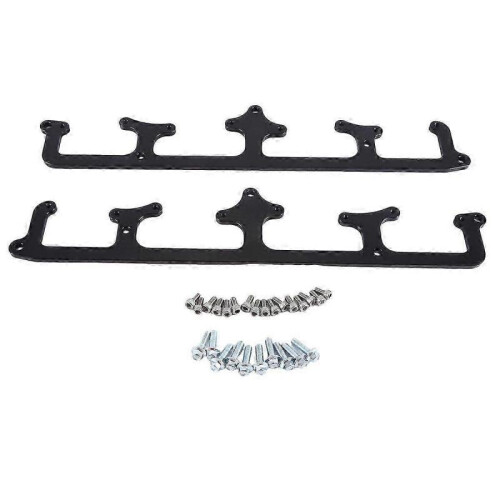 19005218 Valve Cover Ignition Coil Bracket Engine Supplies, Black 2
