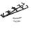19005218 Valve Cover Ignition Coil Bracket Engine Supplies, Black 2
