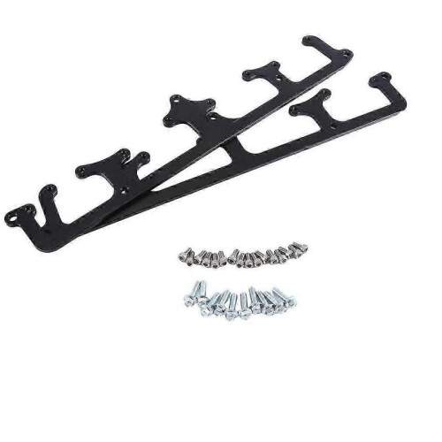 19005218 Valve Cover Ignition Coil Bracket Engine Supplies, Black 1
