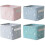 Changing Table Organizer, 4 Pack Storage Basket Kids Cloth Storage Baskets Stora 2