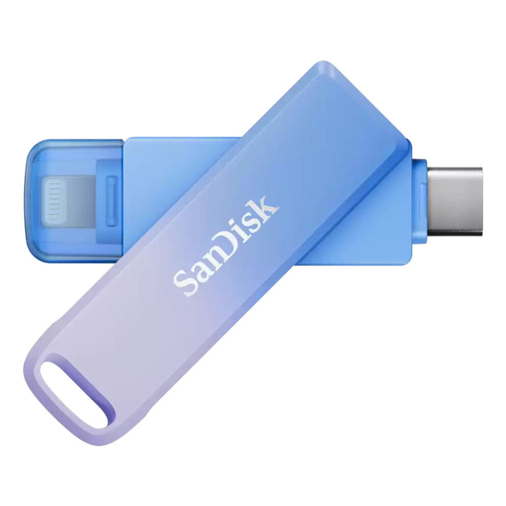 Sandisk Creator Phone Drive Lightning/USB-C (128 GB, USB-C), USB Stick, Violett - Image 4