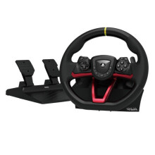 Rennlenkrad - HORI - Apex - Kabellos - Kompatibel mit PS5/PS4/PC - Schwarz und Rot