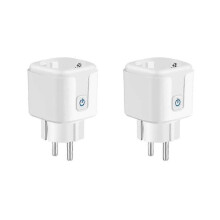 Tuya Smart Wifi Plug EU 20A Smart Socket with Power Monitering Energy Saving Timing Remote Control Smart Life EU Plug