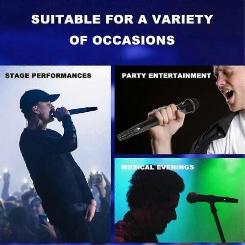 UHF XLR Adapter System Wireless Microphone Transmitter Receiver for Dynamic Microphone Guitar Audio Mixer PA System 1