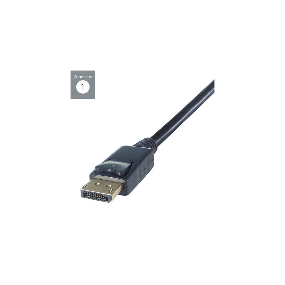 Connektgear 2M Displayport To Hdmi Connector Cable - Male To Male Connectors Gold 5035624023482