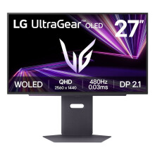 LG 27" UltraGear OLED 480Hz QHD Gaming Monitor