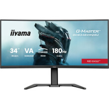 Gamer-PC-Monitor - IIYAMA - 34" - 180Hz - VA-Panel - 0.4ms - Höhenverstellbar - G-Master Red Eagle