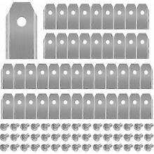 45 x Titanium Knife Blades for All Husqvarn/Automower/Yardforce/Gardena Robotic Lawn Mowers