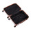 Living And Home 4PCS Color-Block Lockable Travel Suitcase Set 4