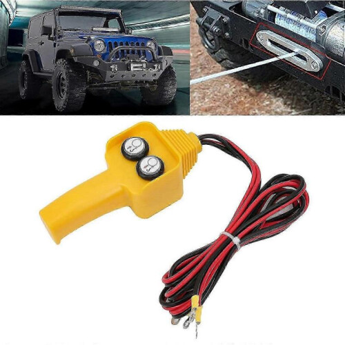Car Winch Remote Control Switch Winch Remote Control Button Kit Switch Wired Winch Handle Switch 1
