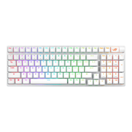 ASUS ASUS ROG Strix Scope II 96 Wireless keyboard Gaming USB + RF Wireless + Bluetooth White
