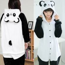 (Panda B, Shoes M(size 34-39)) Kigurumi Panda One Piece Pajamas Family Matching Outfits Unisex Cute Animal Jumpsuit Christmas Halloween Adult Cosplay Costumes