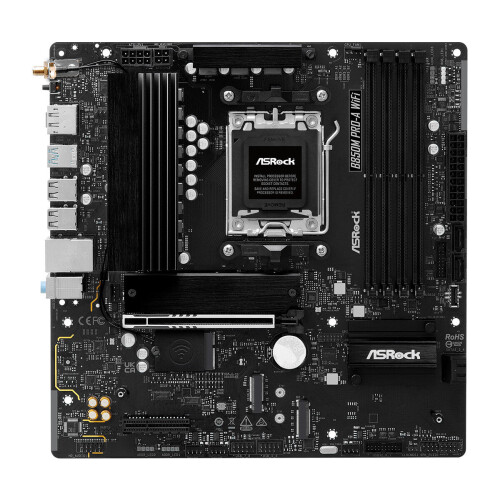 Asrock Asrock B850M Pro-A WiFi AMD B850 Socket AM5 micro ATX 1