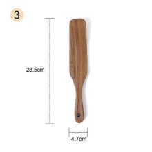 Wooden Spatula Set, Wooden Spatula for Cooking, Wooden Kitchen Utensil Tool