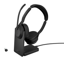 GN Jabra Jabra Evolve2 55 UC Stereo - Hoofdtelefoon - On-Ear - Bluetooth - draadloos - actieve ruisonderdrukking - USB-C -