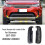 Front Bumper Air Intake Grille Left Side for Land Rover LR083062 2