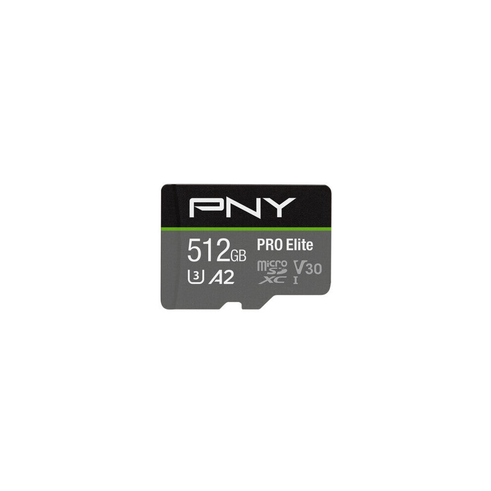 PNY PRO Elite microSDXC 512GB Class 10