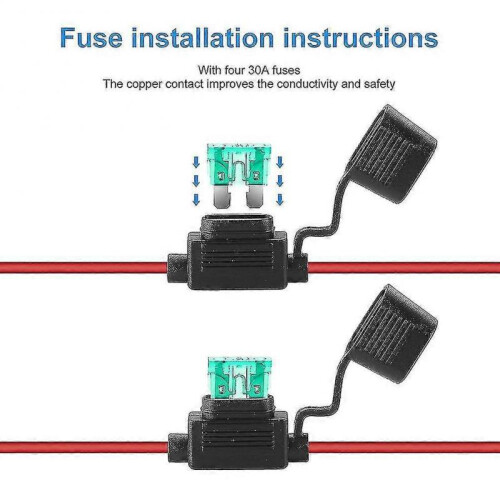 Power Wheels Battery Adapter M18, Power Wheels Battery Conversion Kit, with Switch And 4 Pcs Fuse,f 2