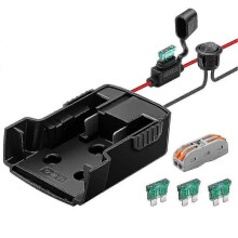 Power Wheels Battery Adapter M18, Power Wheels Battery Conversion Kit, with Switch And 4 Pcs Fuse,f