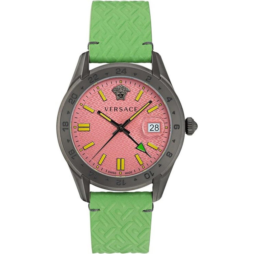 Versace - VE7C00323 - Wrist Watch - Men - Quartz - Greca Time GMT
