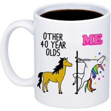 40th Birthday Gifts for Women - 40 Years Old Coffee Mug Birthday Gifts for Her/him -mum 40th Birthday Gifts Christmas Mothers Day Presents for Mummy D