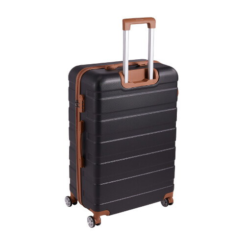 Living And Home 4PCS Color-Block Lockable Travel Suitcase Set 1