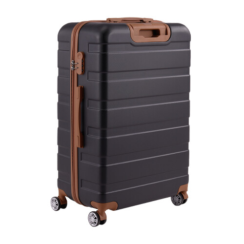 Living And Home 4PCS Color-Block Lockable Travel Suitcase Set 2