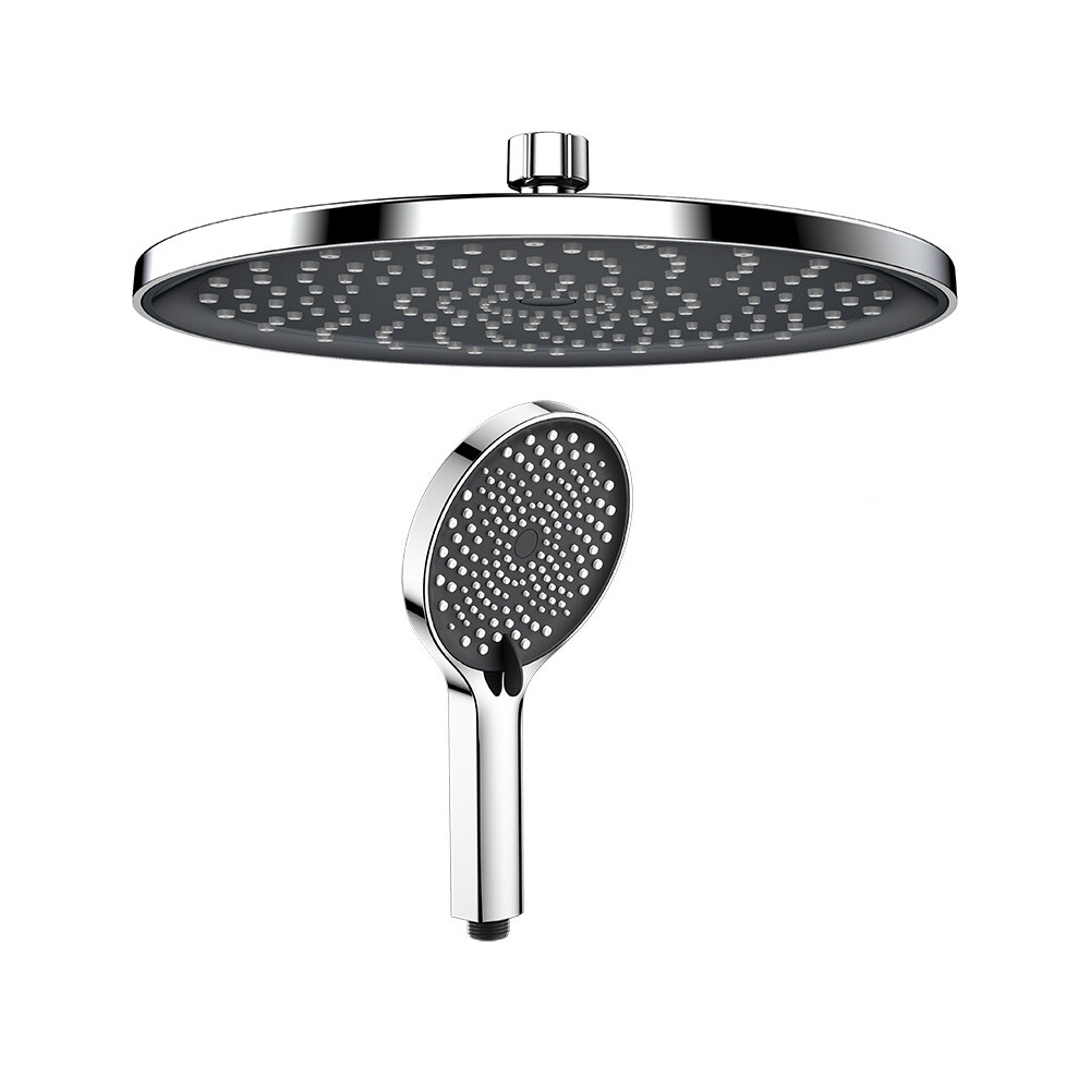 (Electroplating Kit) Starry Sky Handheld Shower Head Set Shower Head Bath Large Shower Head Black Electroplating Hand Spray 4048759829455