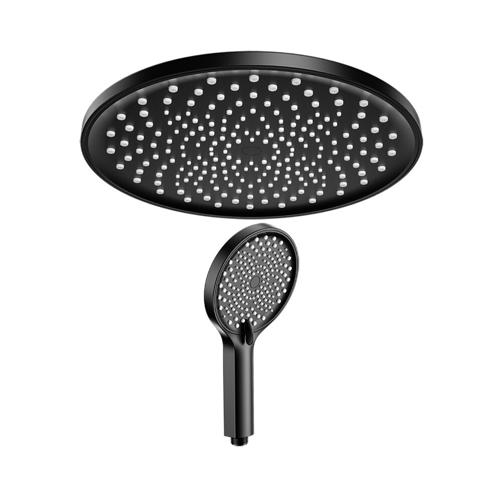 (Black Suit) Starry Sky Handheld Shower Head Set Shower Head Bath Large Shower Head Black Electroplating Hand Spray 4048759829479