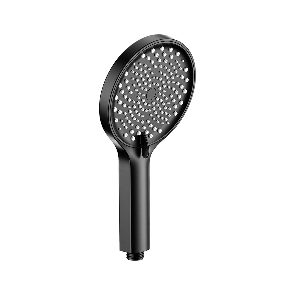 (Black Handheld Shower) Starry Sky Handheld Shower Head Set Shower Head Bath Large Shower Head Black Electroplating Hand Spray 4048759829462