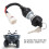 Car Ignition Key Switch Set 372001150 Durable Ignition Key Switch Replacement for HiSUN 400 500 700 800 UTV 3
