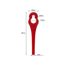 (50pcs, green) 50pc/100pcs/500pcs For L83 Florabest Lidl Frta 20 A1 Replacement Plastic Cutter Blades