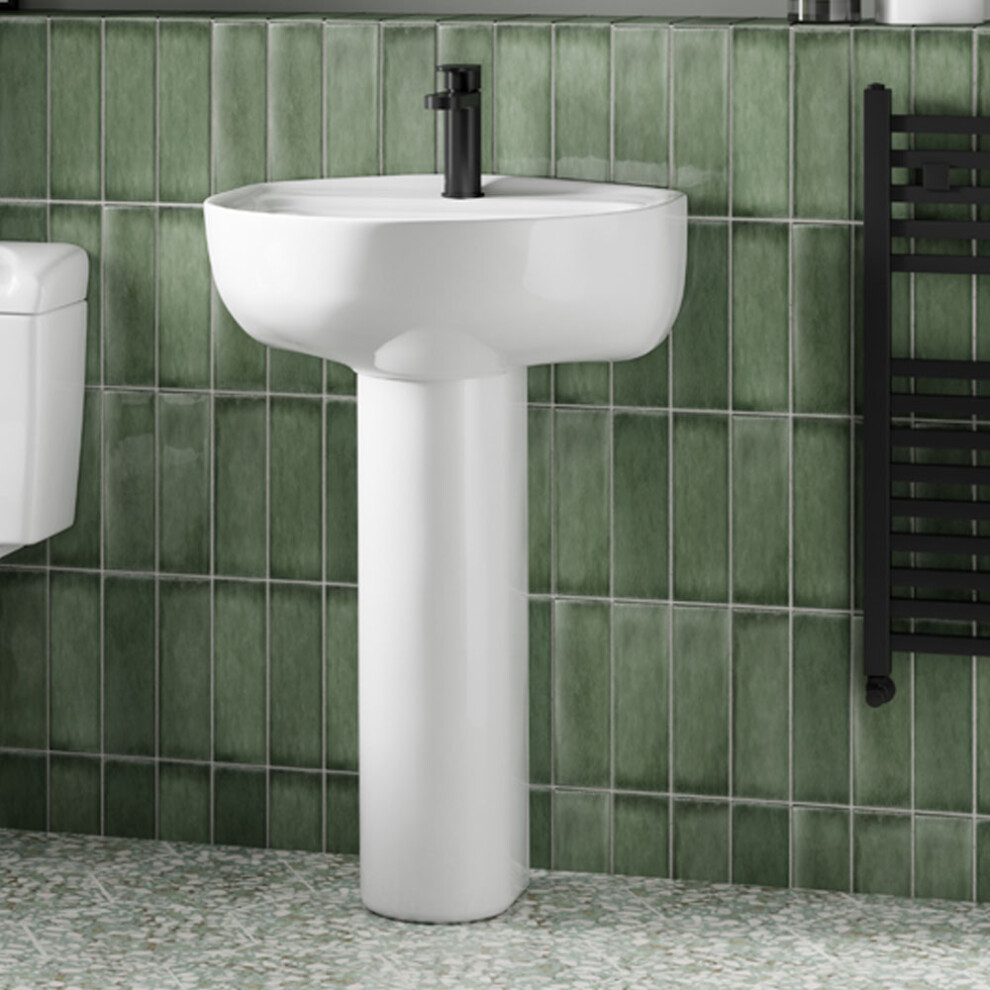 550Mm 1Th Basin & Pedestal - Vbas001 5055275814208