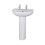 550mm 2TH Basin & Pedestal - VBAS007 1