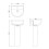 420mm Basin & Pedestal - VBAS016 2