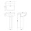 545mm Basin & Pedestal - VBAS020 3