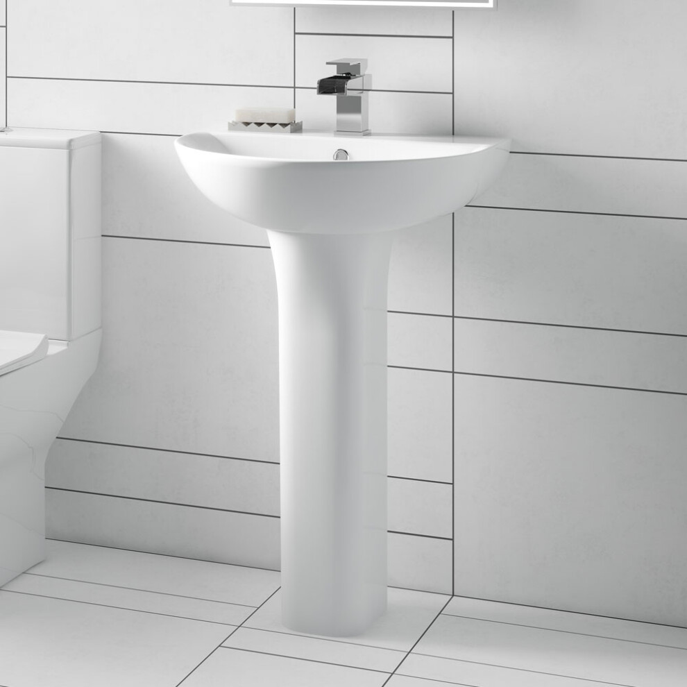 560Mm Basin & Pedestal - Vbas019 5056211801214