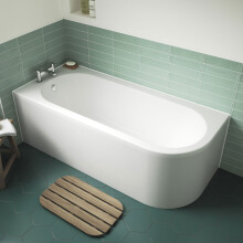 Left Hand Back to Wall Corner Bath & Panel - VBATH005