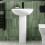 545mm Basin & Pedestal - VBAS020 2
