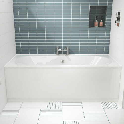 Round Double Ended Bath 1700 x 700mm - VBATH008 1
